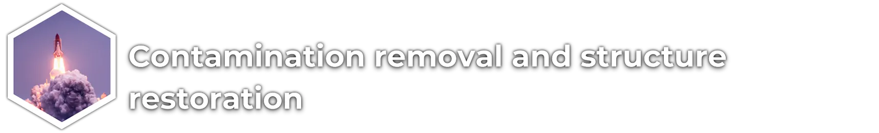 Laser photonics - space exploration - contamination removal