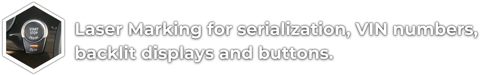Laser photonics - marking asset
