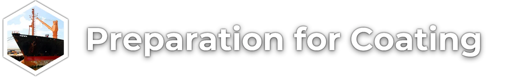 shipbuilding asset - preparation for coating