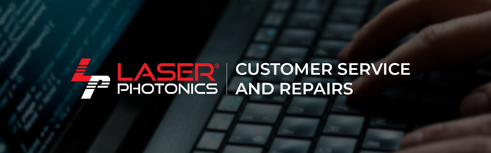 Customer service banner